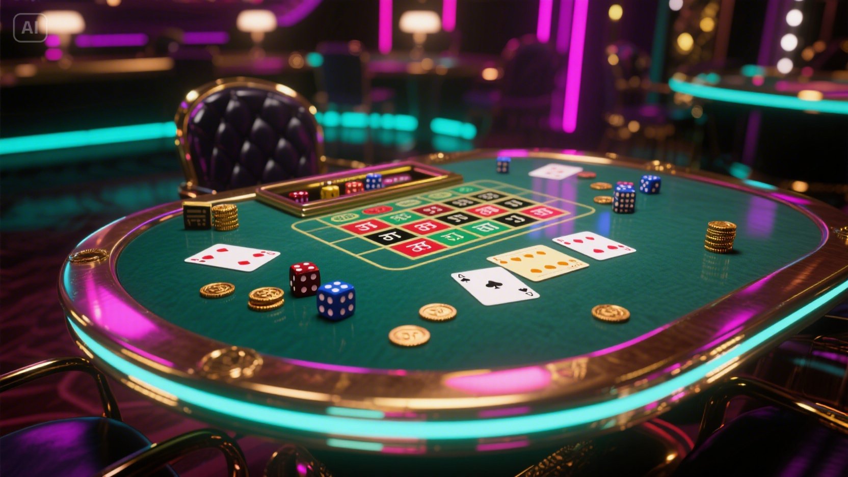 Casino Space Wins desktop and mobile interfaces