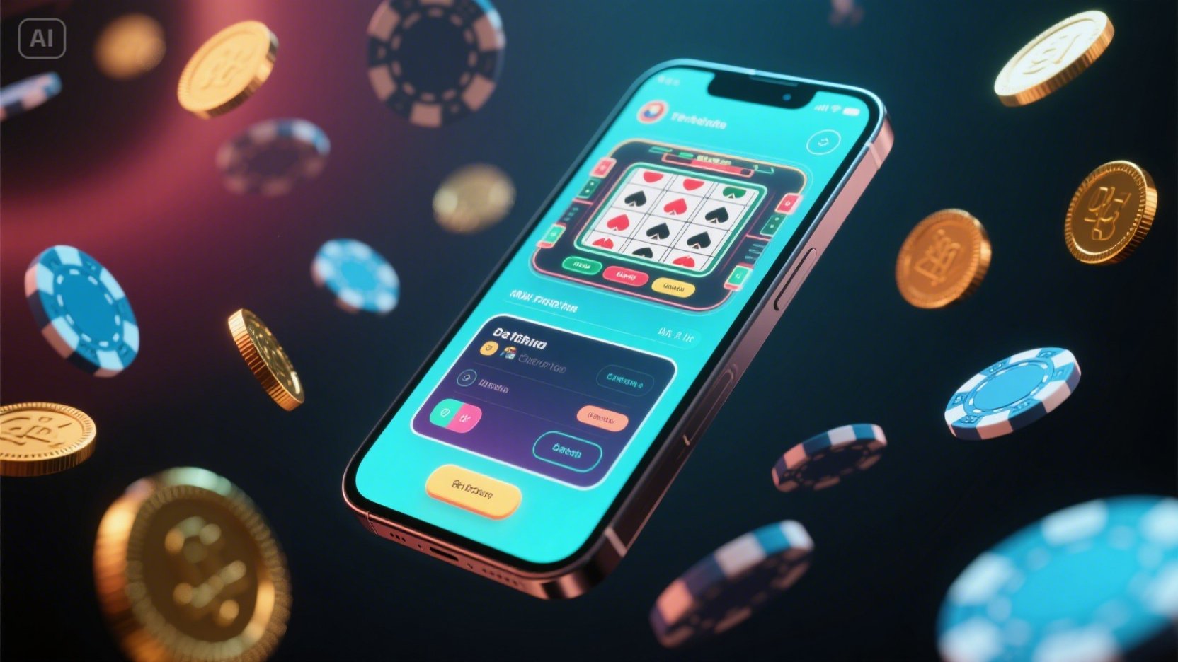 Casino Space Wins desktop and mobile interfaces
