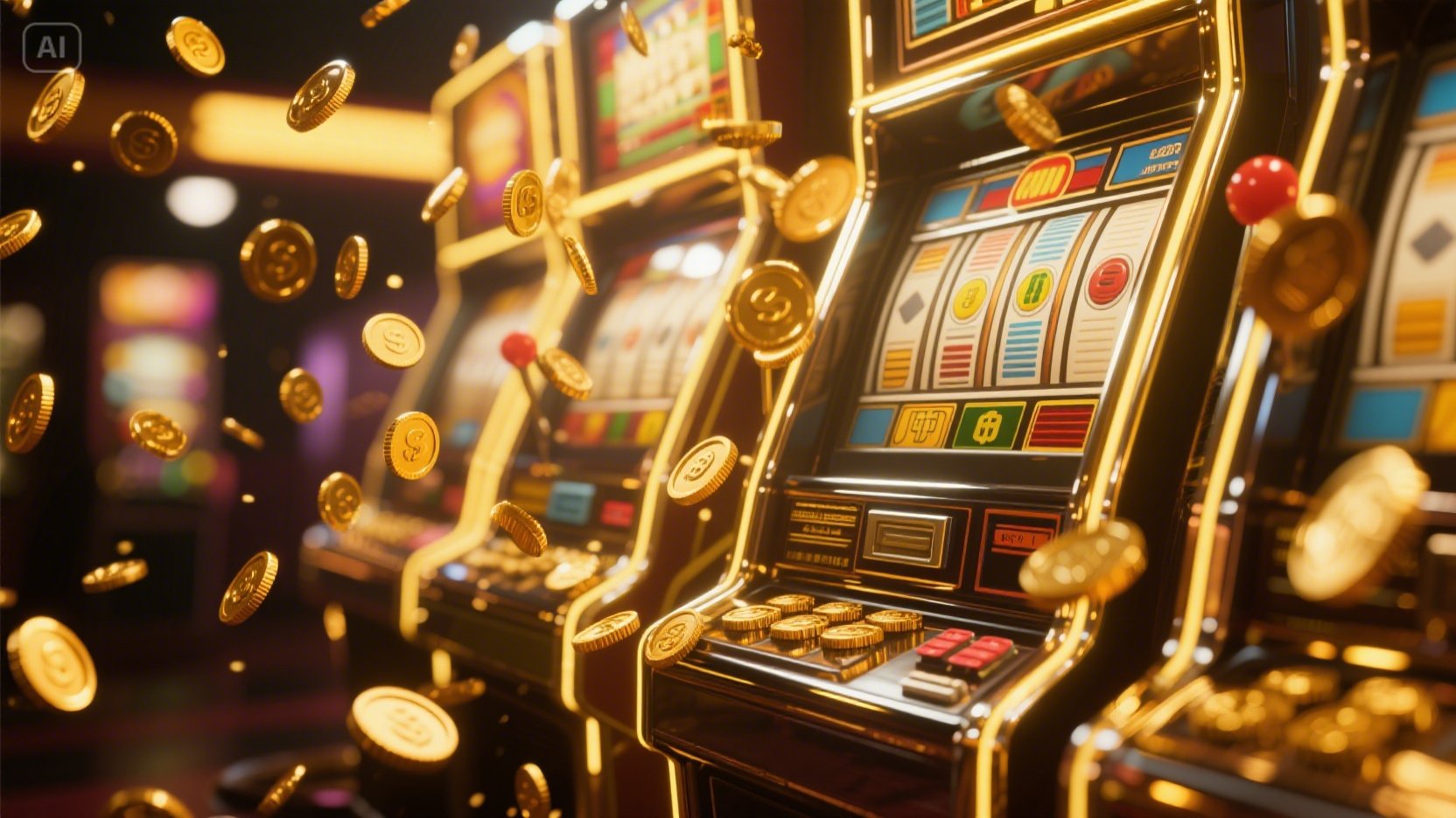 Casino Space Wins desktop and mobile interfaces